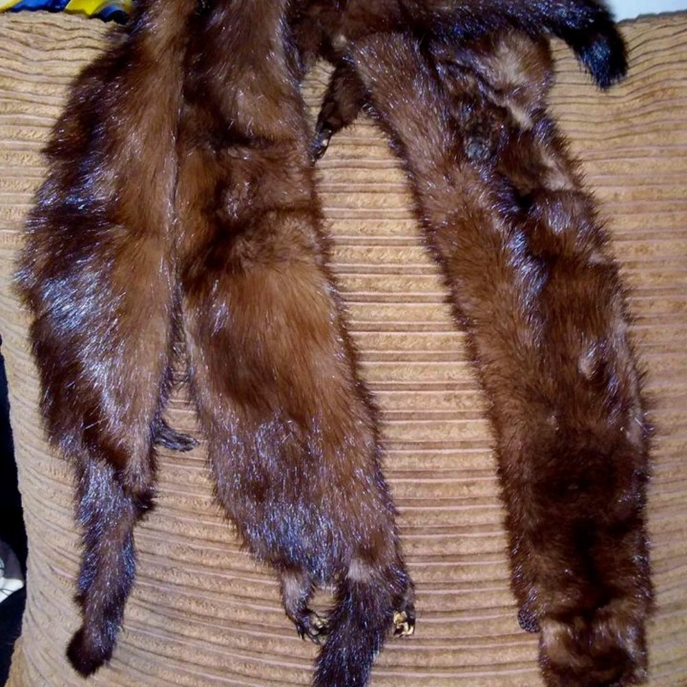 Mink Collar Wrap